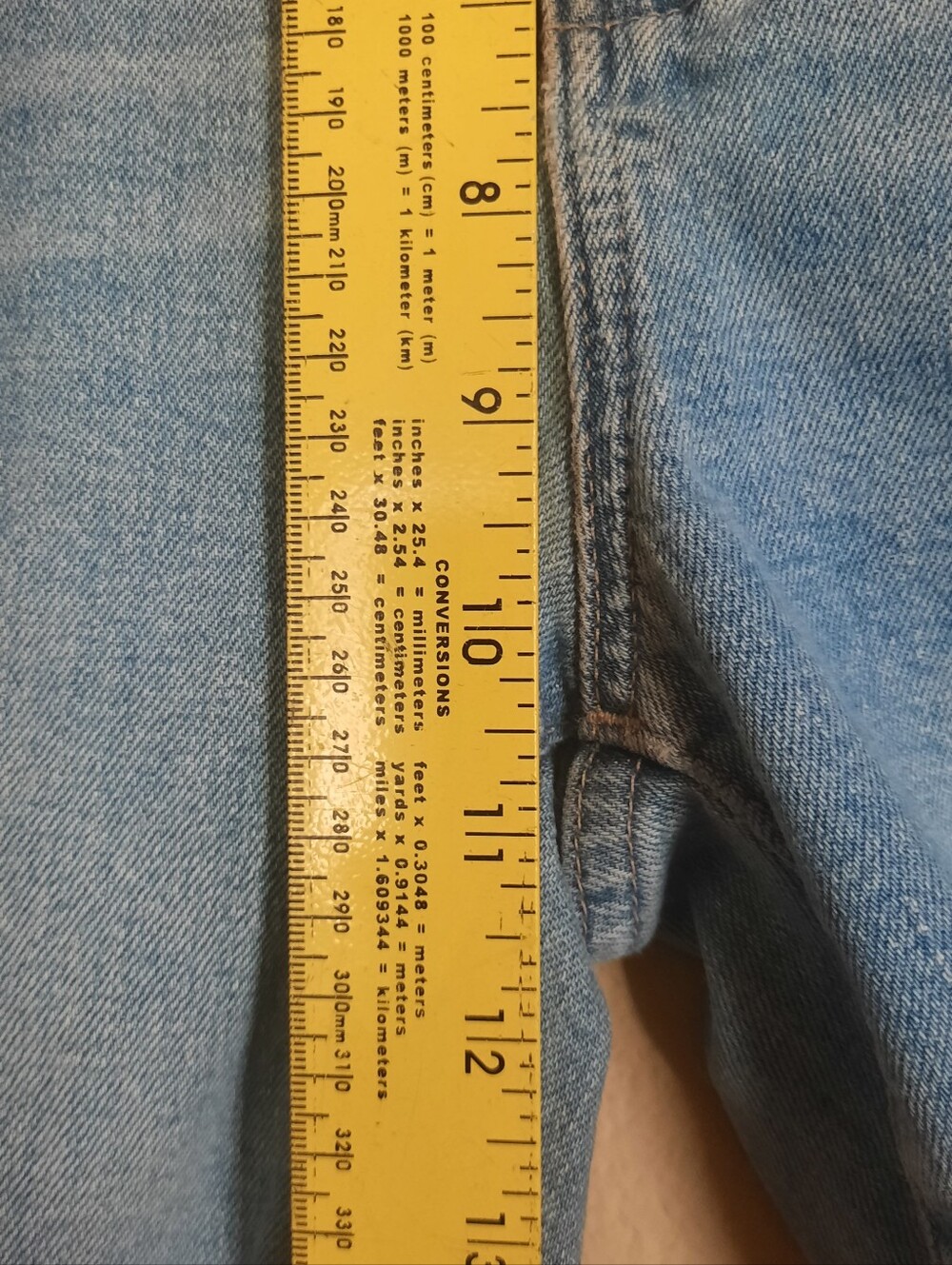 Madewell The Perfect Vintage Jeans Light Blue Women’s High-Rise Straight Jeans - Picture 4 of 9